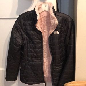 Reversible Girls North Face